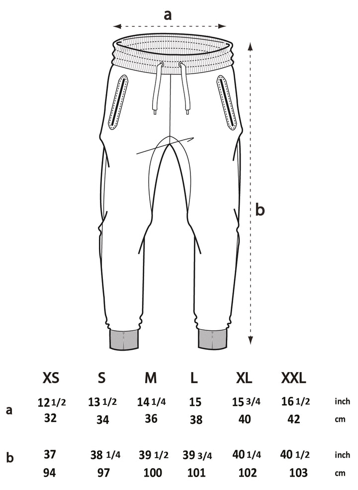 Unisex Sweat Pants (Joggers) - Black - Discontinued