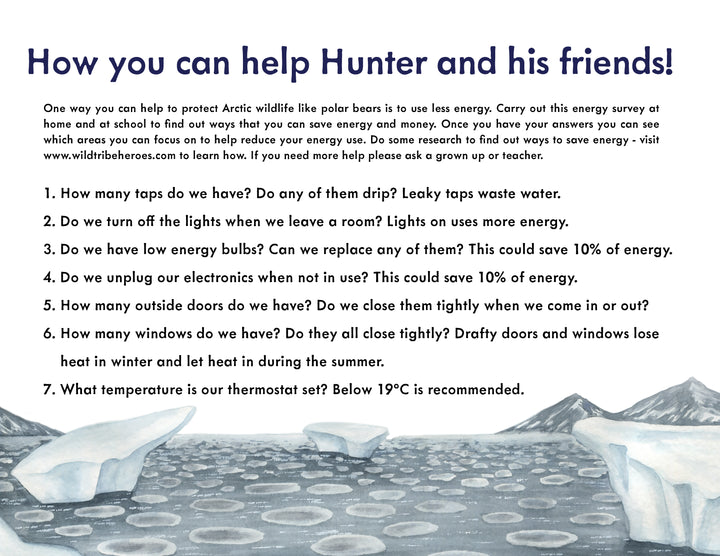Hunter's Icy Adventure Book