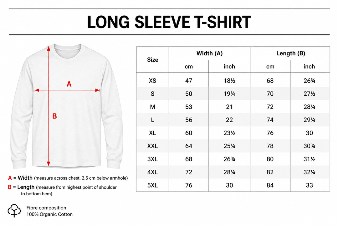 Jolly Roger Unisex Long Sleeve Tee