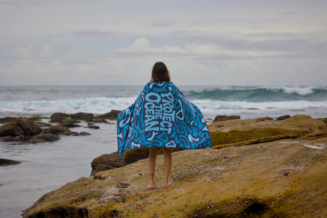 Nakie x Sea Shepherd Recycled Sand Free Beach Towel