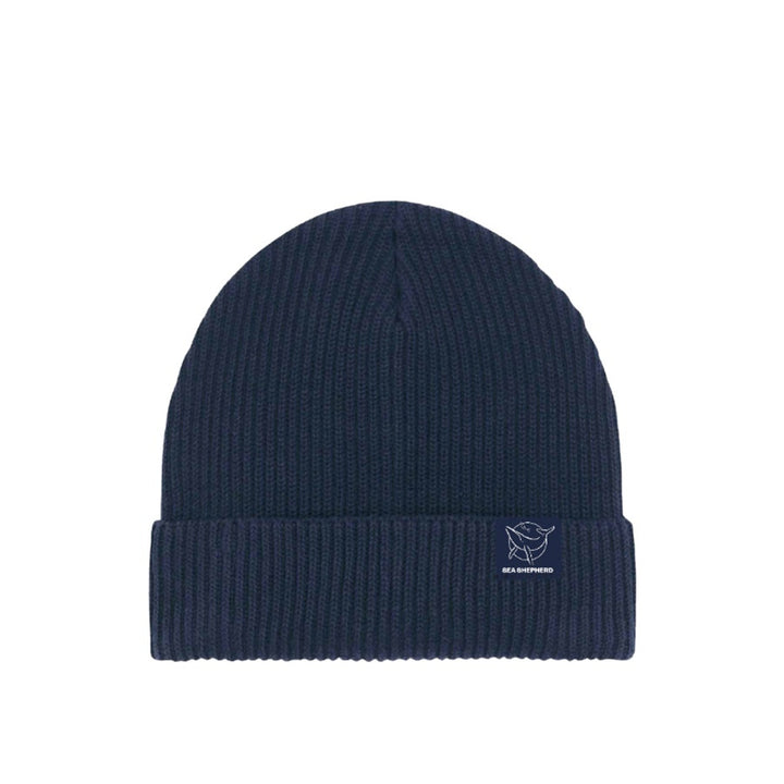 Classic Whale Navy Unisex Beanie