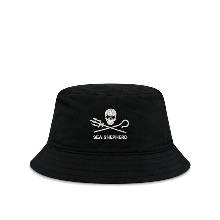 Jolly Roger Black Unisex Bucket Hat