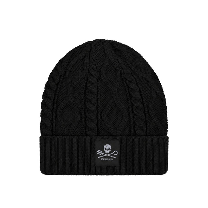 Jolly Roger Unisex Cable Knit Beanie