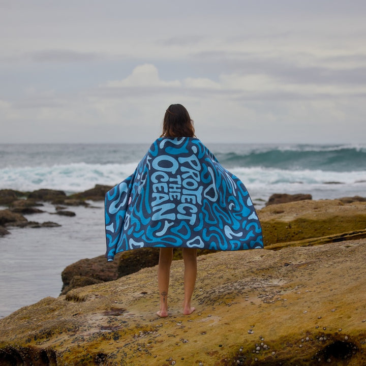 Nakie x Sea Shepherd Recycled Sand Free Beach Towel