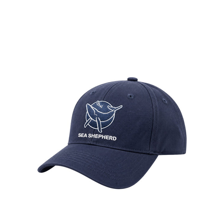 Classic Whale  Unisex Navy Cap