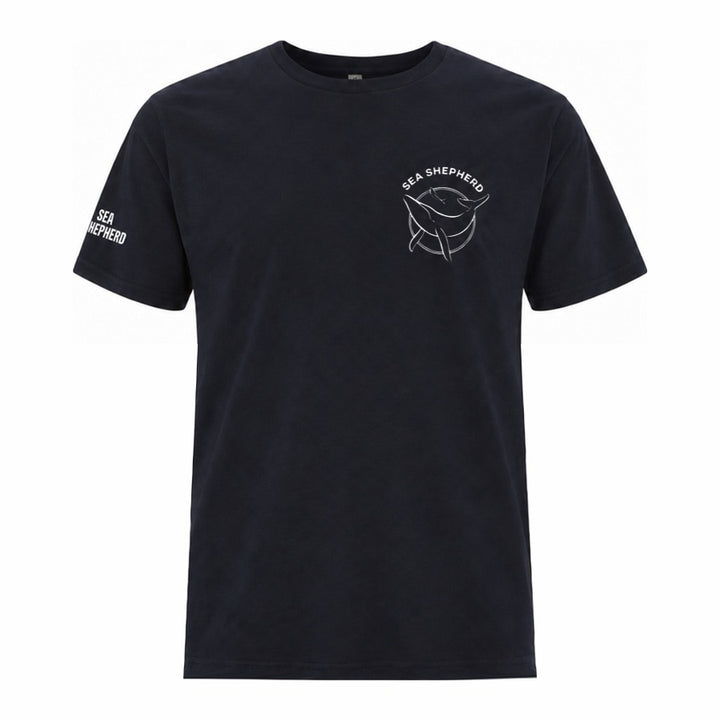 Classic Whale Navy Unisex Tee