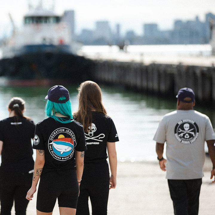Marine Debris Campaign Unisex Tee - Grey