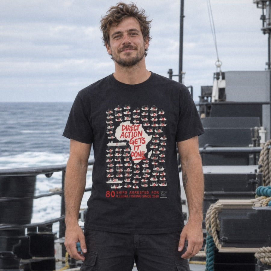 Direct Action Gets It Done Unisex Tee - Navy
