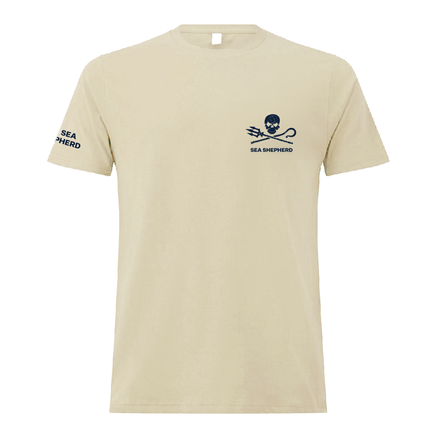 Allankay Ship Retro Unisex Tee - Butter