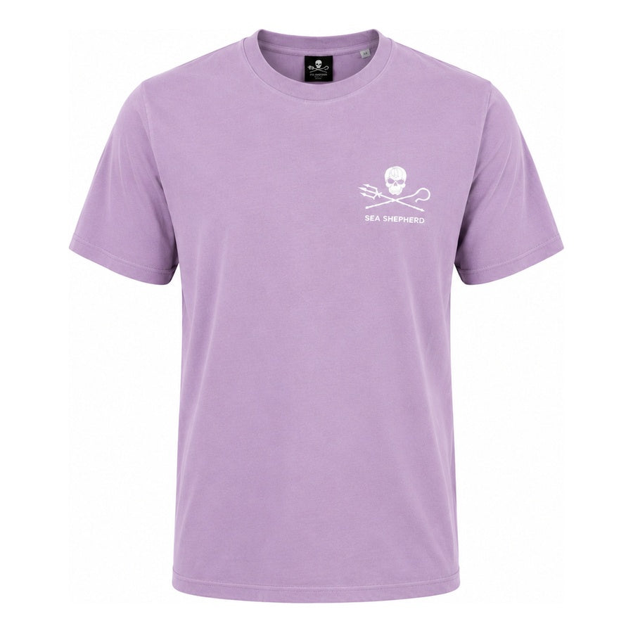For The Ocean Turtle Unisex Tee - Lavender
