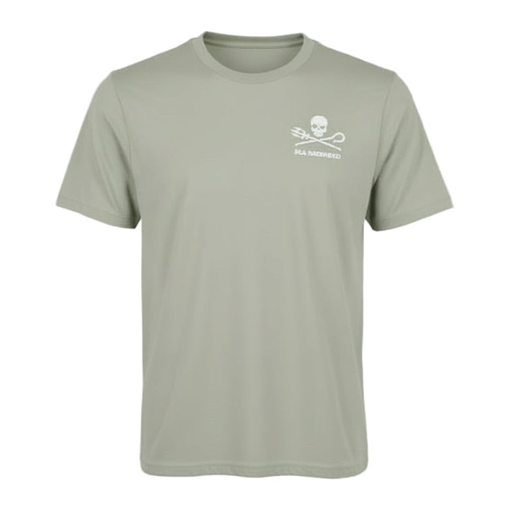 For The Ocean Manta Ray  Unisex Tee - Light Olive