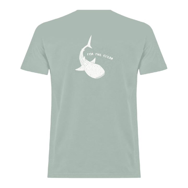 For The Ocean Whale Shark Unisex Tee - Lagoon