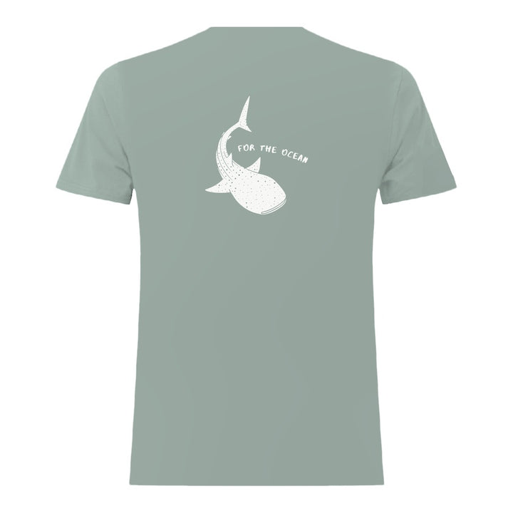 For The Ocean Whale Shark Unisex Tee - Lagoon