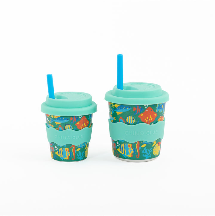 Chino Club x Sea Shepherd Tropical Kids Keep Cup 8 oz