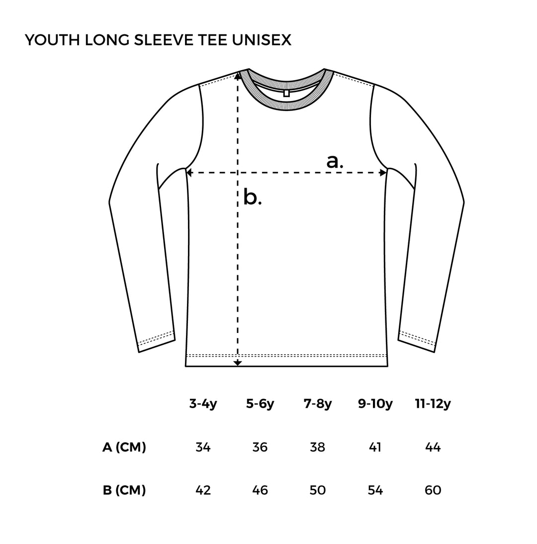 Jolly Roger Youth - Long Sleeve Tee $30.00 or any 2 for $50.00!